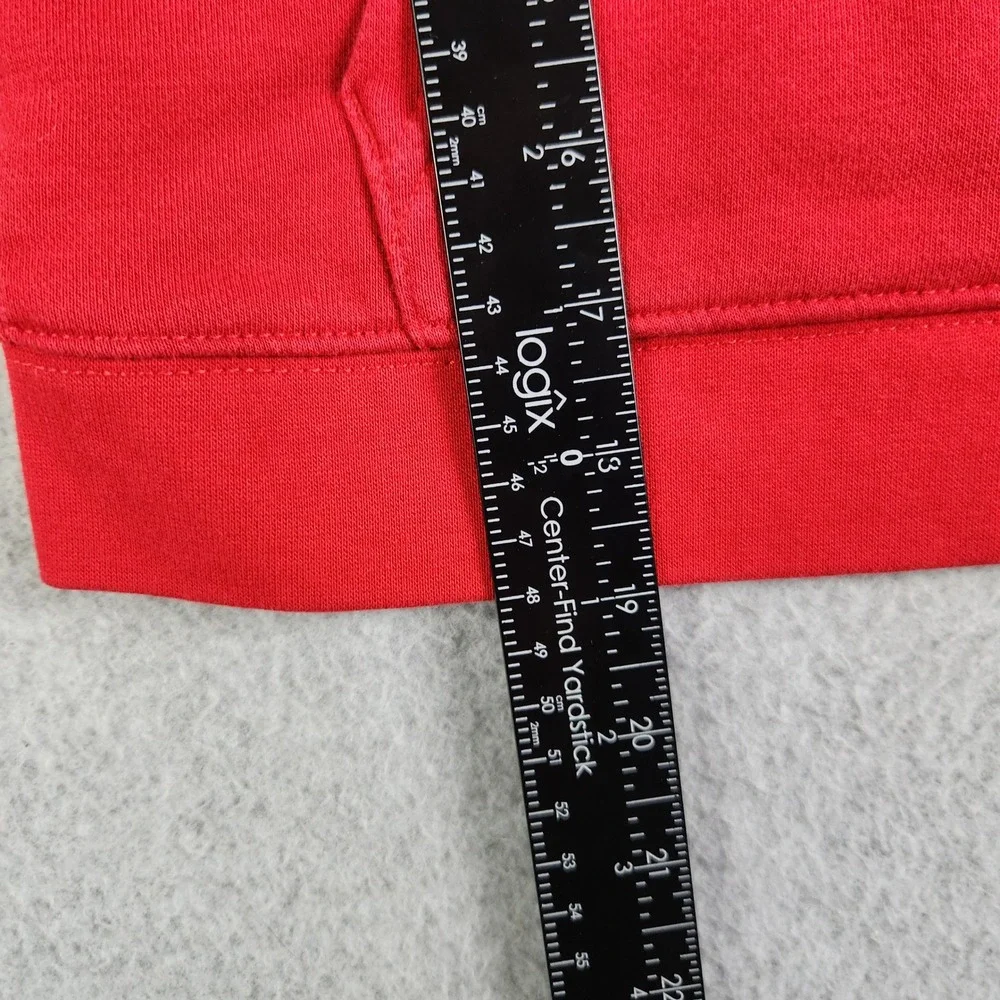 Air Jordan Hoodie Kids 6-7YRS Red Soft Fleece Long Sleeve‎ Jumpman Logo Pullover